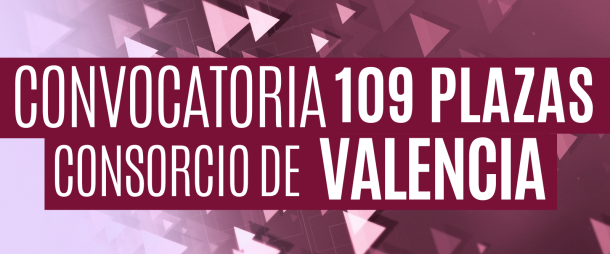 Convocatoria de 109 plazas de bombero/a para el Consorcio de Valencia