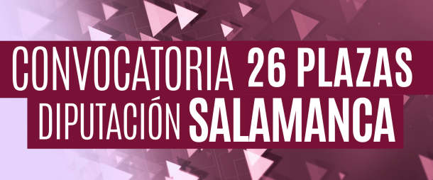 Convocatoria de 26 plazas de bombero/a en la Diputación de Salamanca