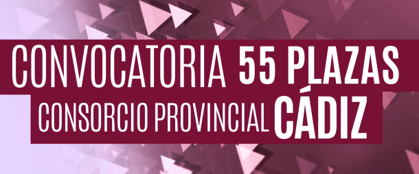 Convocatoria 55 plazas de bombero/a para el Consorcio Provincial de Cádiz