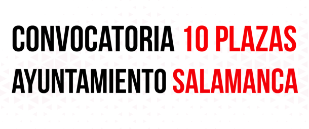 Convocatoria de 10 plazas de bombero Ayuntamiento de Salamanca