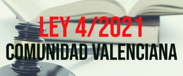 ¡Estudia la ley 4/2021 con nuevas preguntas tipo test!