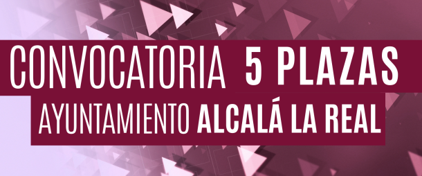 Convocatoria de 5 plazas de bombero/a en Alcala de la Real, Jaén