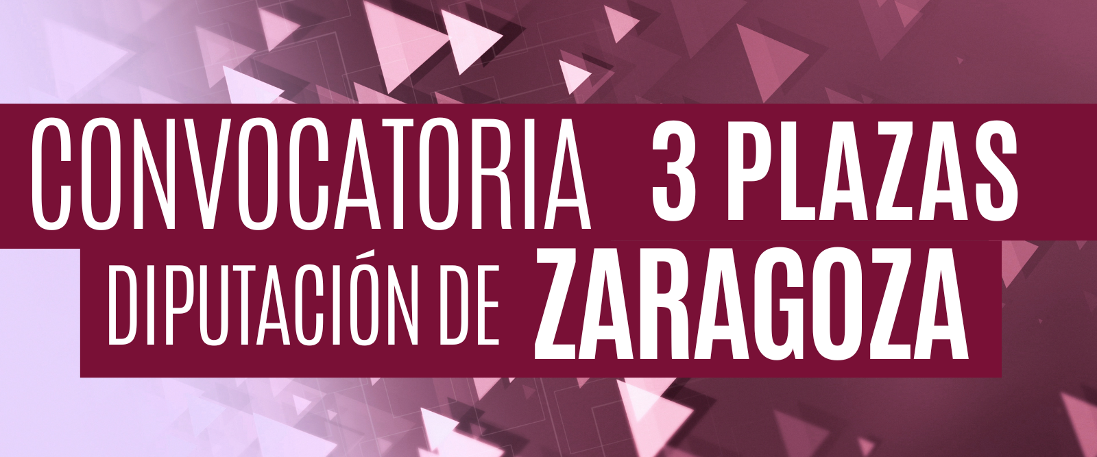 Proceso de estabilización 3 plazas Zaragoza