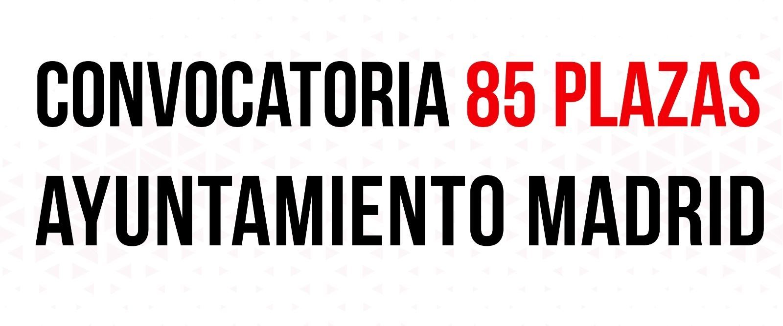 Convocatoria de bombero especialista Ayuntamiento de Madrid