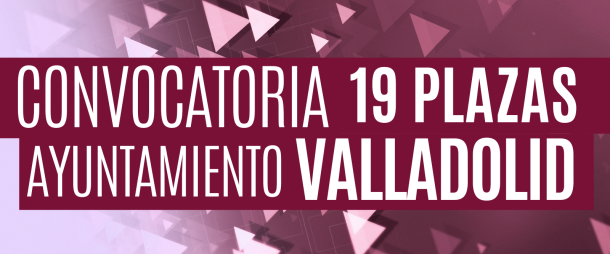 Convocatoria de 19 plazas de bombero para el Ayuntamiento de Valladolid