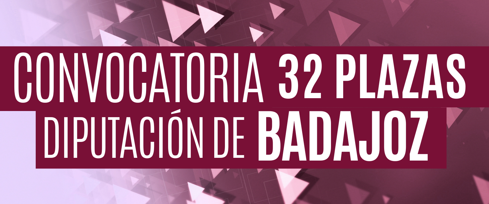 Oposición Diputación de Badajoz