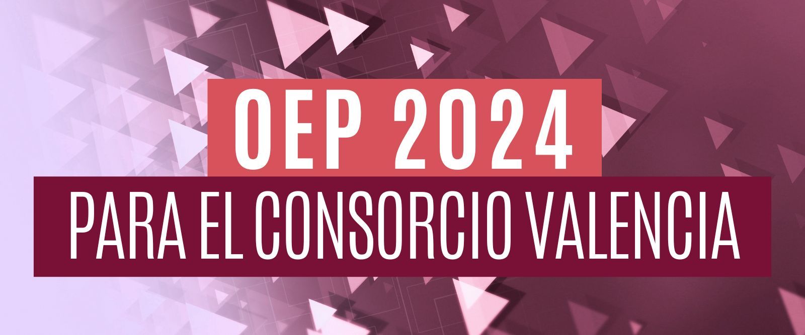 OEP 2024 Consorcio de Valencia 