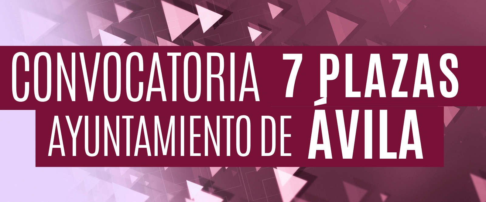 Convocatoria de 7 plazas de bombero Ayuntamiento Ávila